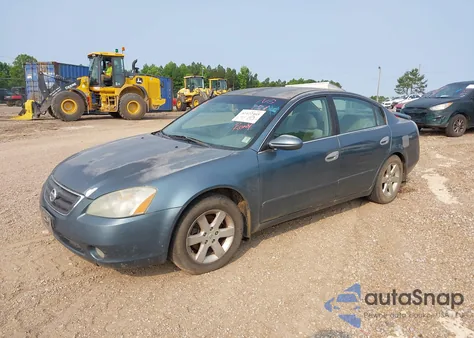 2002 Nissan Altima 2.5 S from USA, damaged, VIN 1N4AL11DX2C710503